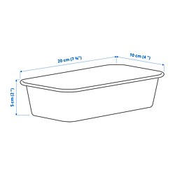 Measurement Illustration - NOJIG organizer