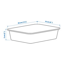 Measurement Illustration - NOJIG organizer