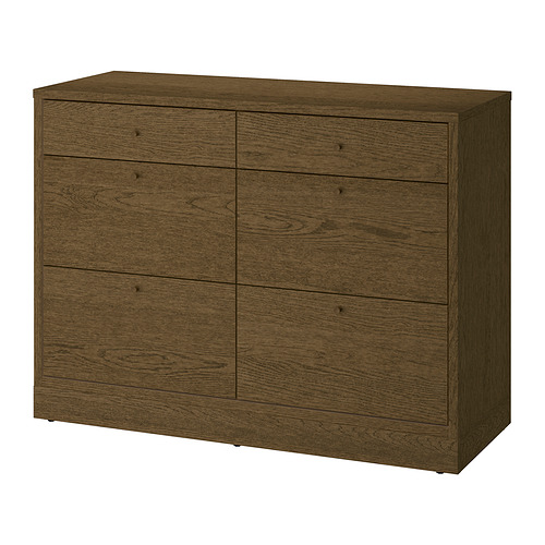 TONSTAD, 6-drawer dresser. 1 of 5 open dialog