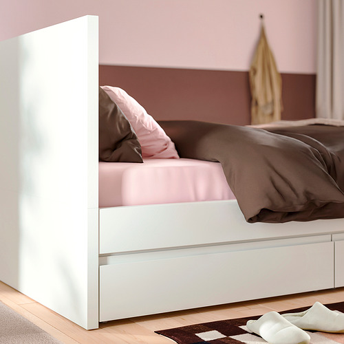 STORKLINTA, bed frame with 2 storage boxes. 8 of 8 open dialog