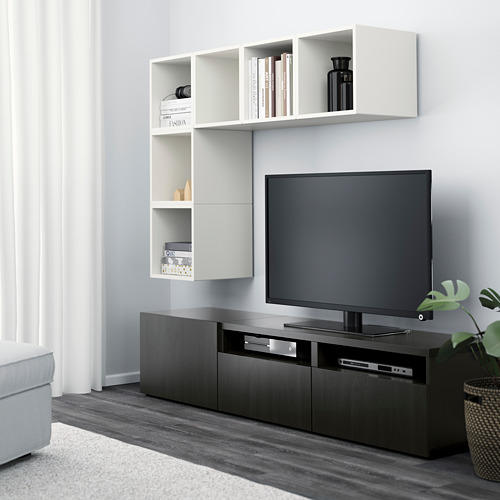 BESTÅ / EKET, mueble TV y armario. 2 de 5 abrir diálogo