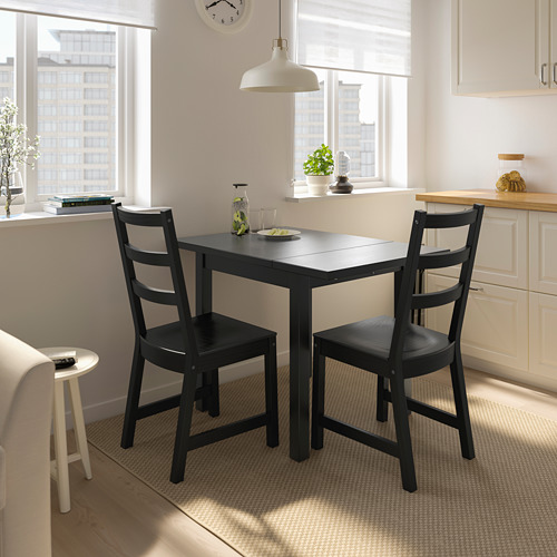 NORDVIKEN, mesa de comedor ala abatible. 3 de 7 abrir diálogo