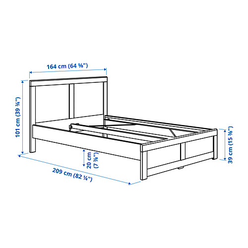 FÅGELFJÄLLET, bedroom furniture, set of 5. 5 of 5 open dialog
