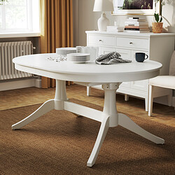 Measurement Illustration - ROSENTORP extendable dining table