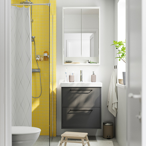 HAVBÄCK / ORRSJÖN, mueble de lavabo con cajones/lavabo. 3 de 7 abrir diálogo