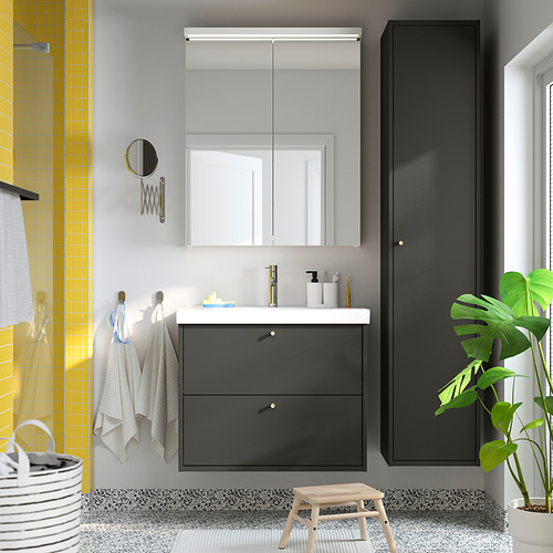 HAVBÄCK / ORRSJÖN, bathroom vanity w/ drawers and sink. 2 of 6 open dialog