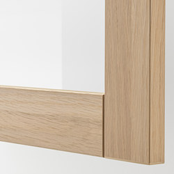Measurement Illustration - BESTÅ display cabinet