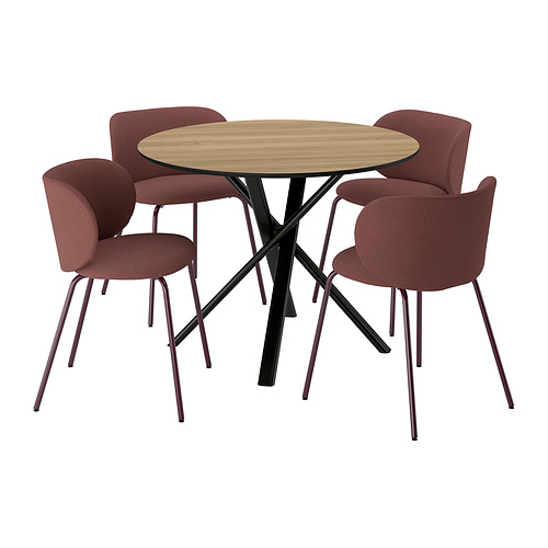NORRMJÖLE / KRYLBO, table and 4 chairs. 1 of 6 open dialog