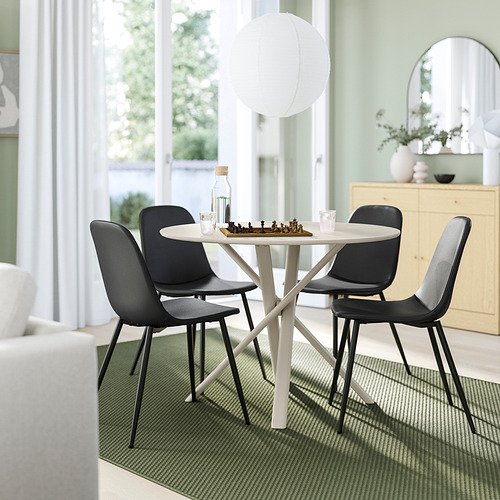NORRMJÖLE / NORDMANSSKÄR, table and 4 chairs. 2 of 7 open dialog