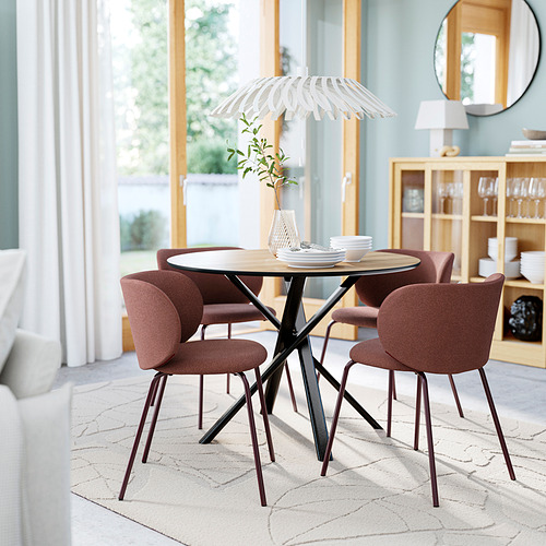 NORRMJÖLE / KRYLBO, table and 4 chairs. 2 of 6 open dialog