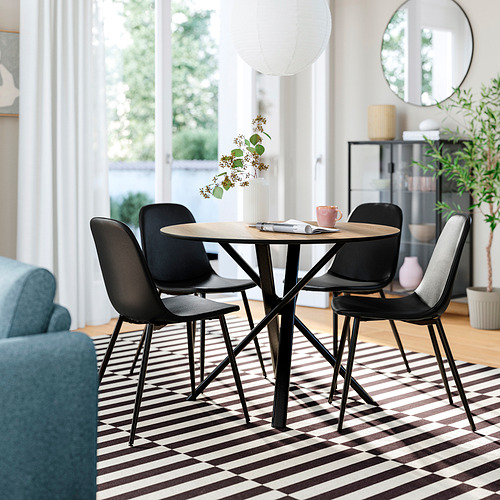 NORRMJÖLE / NORDMANSSKÄR, table and 4 chairs. 2 of 7 open dialog