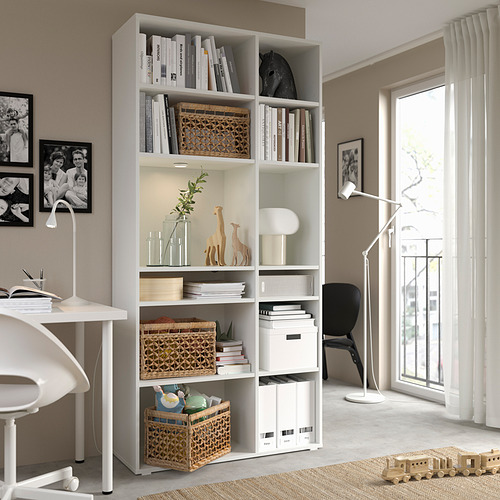 VIHALS, shelving unit with 10 shelves. 3 of 7 open dialog