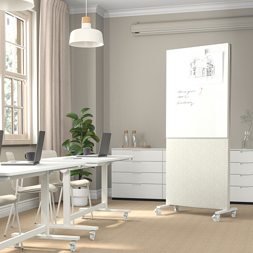 MITTZON, acoustic screen for frame with castors. 8 of 11 open dialog