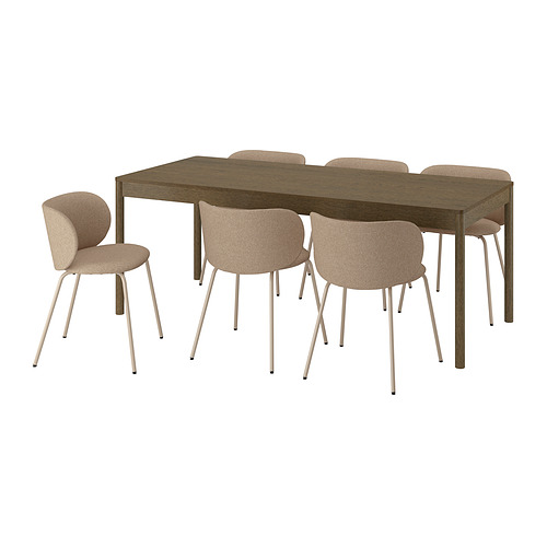 TONSTAD / KRYLBO, table and 6 chairs. 1 of 4 open dialog