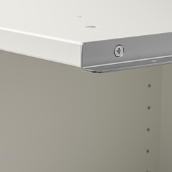 Measurement Illustration - PAX add-on corner unit with 4 shelves