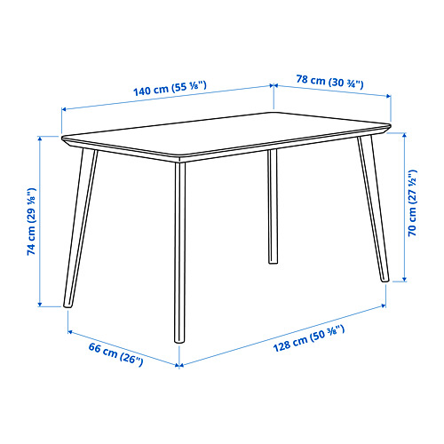 LISABO / LISABO, table and 4 chairs. 9 of 10 open dialog