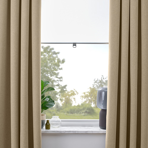 ROSENMANDEL, Room darkening curtains, 1 pair. 4 of 9 open dialog