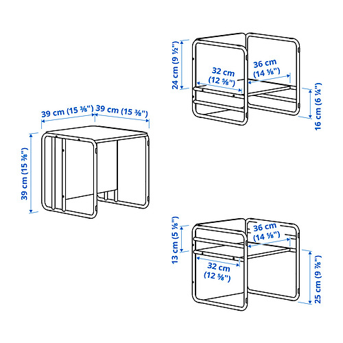 SMÅSKRAKE, multi-functional child chair/table. 6 of 6 open dialog