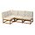Select colour variation: Light brown stained / Kuddarna light grey-beige