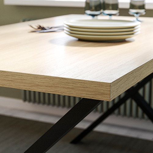 Measurement Illustration - SKÅLSTA dining table and 4 chairs