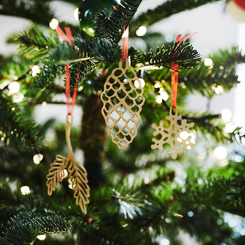 VINTERFINT, tree ornament set of 3. 2 of 2 open dialog