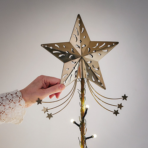 VINTERFINT, tree topper, star. 2 of 3 open dialog