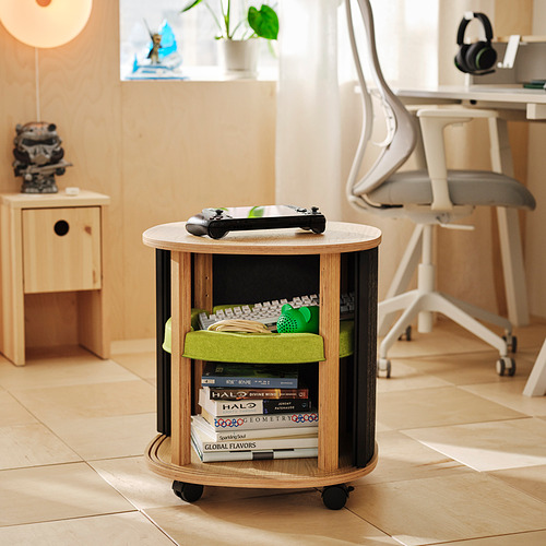 YXSTABY, Gaming side table on castors. 2 of 6 open dialog