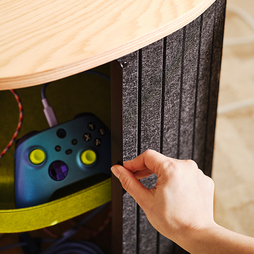YXSTABY, Gaming side table on castors. 4 of 6 open dialog