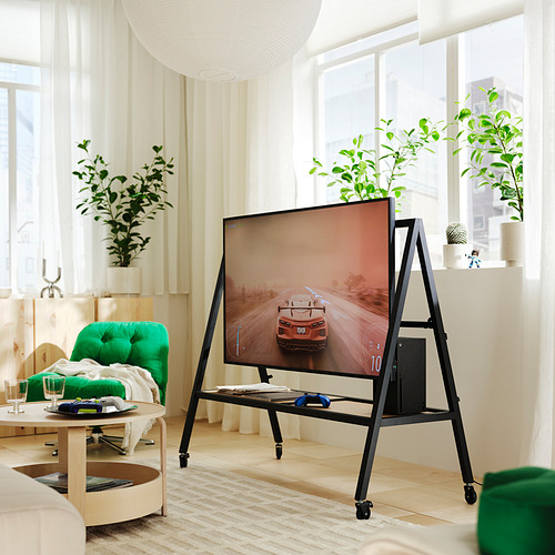 YXSTABY, Gaming tv stand on castors. 2 of 8 open dialog