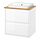 Select colour variation: High-gloss white / bamboo