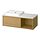 Select colour variation: Oak effect / white marble effect