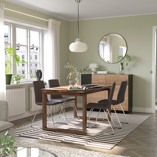 MÖRBYLÅNGA / LILLÅNÄS, dining table and 4 chairs. 2 of 6 open dialog