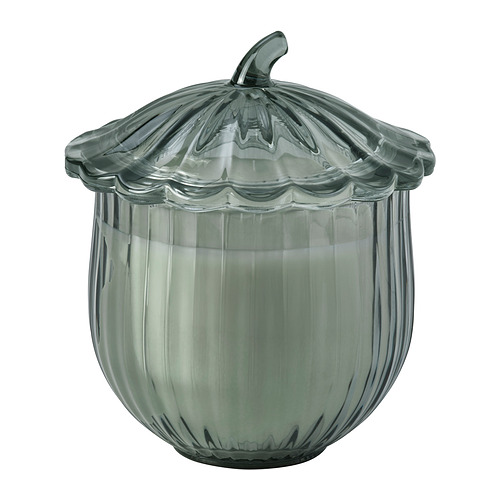 SNÖSISKA, scented candle in glass with lid. 1 of 5 open dialog