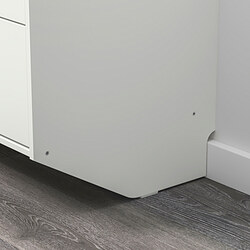 Measurement Illustration - RACKNÄS Chest of 3 drawers wall mounted