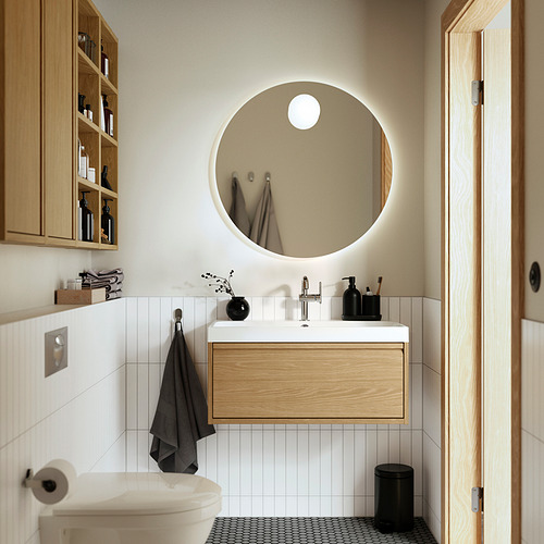 ÄNGSJÖN / BACKSJÖN, Bathroom vanity with drawer. 2 of 7 open dialog