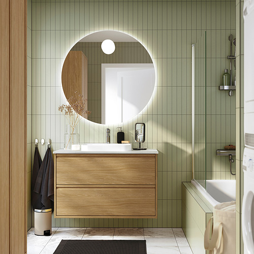 ÄNGSJÖN / BACKSJÖN, mueble de lavabo con cajones/lavabo. 2 de 8 abrir diálogo