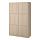 Select colour variation: White stained oak effect / LAPPVIKEN white stained oak effect