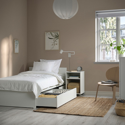 VIHALS, bed frame with 2 storage boxes. 3 of 7 open dialog