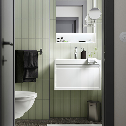 ÄNGSJÖN / BACKSJÖN, Bathroom vanity with drawer. 2 of 7 open dialog