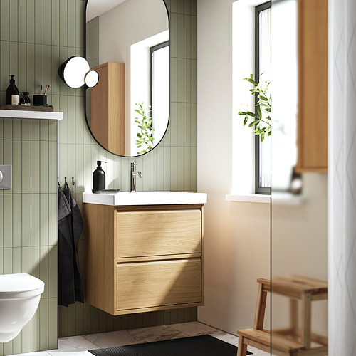 ÄNGSJÖN / ORRSJÖN, bathroom vanity w/ drawers and sink. 2 of 7 open dialog