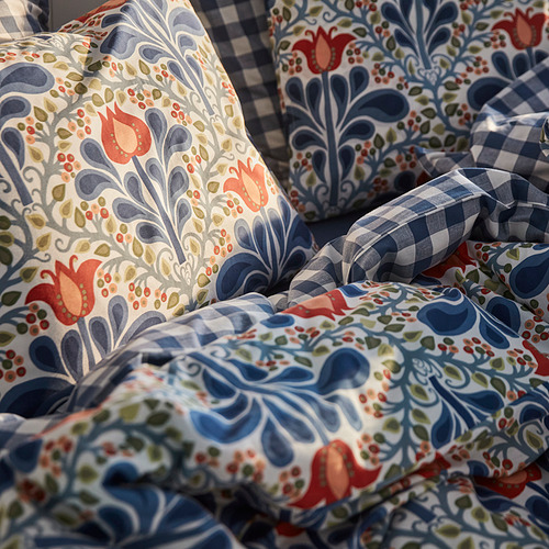 SÄTERVIDE duvet cover and pillowcase(s)