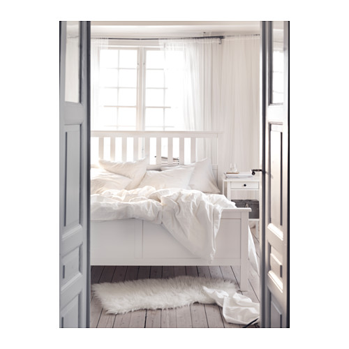 HEMNES, Full bed with mattress. 5 of 16 open dialog