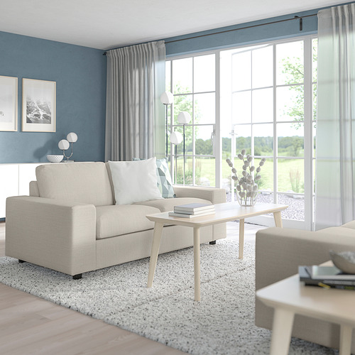 VIMLE, sofá cama 2 plazas con reposabrazos anchos. 4 de 9 abrir diálogo