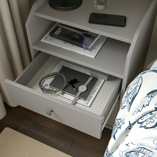 HAUGA, 2-drawer chest. 4 of 6 open dialog