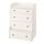 Select colour variation: vertical, 4-drawer, white, 27 1/2 "x21 5/8 "x41 "