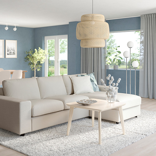 VIMLE, sofá cama 3 plazas con chaiselongue y reposabrazos anchos. 4 de 14 abrir diálogo