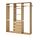 Select colour variation: oak veneer/white