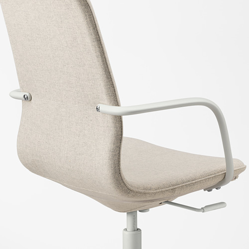 LÅNGFJÄLL, office chair with armrests. 4 of 9 open dialog