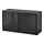 Select colour variation: Black-brown / Glassvik black / clear glass