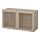 Select colour variation: White stained oak / SINDVIK white stained oak clear glass